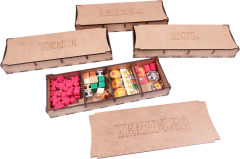 Organizador para Ultimate Railroads - Caixinha Boardgames