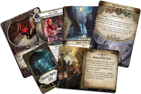 As Chaves Escarlates - Expansão Campanha Arkham Horror: Card Game