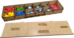 Organizador MDF para 7 Wonders 2a Edição + Expansões - loja online