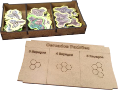 Organizador MDF para Ark Nova com Overlay - comprar online