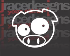 a33 - Adesivo JDM Pig - comprar online