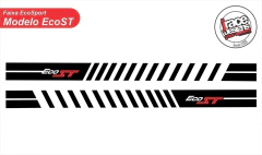 Faixa Lateral Adesivo Ford EcoSport - Modelo Eco ST na internet
