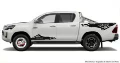 Kit Faixa Lateral Adesivo Hilux Limited Off Road
