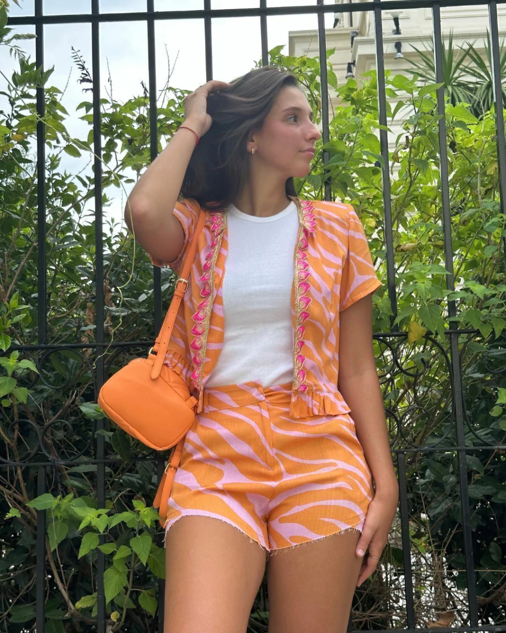 Short Kali rayas