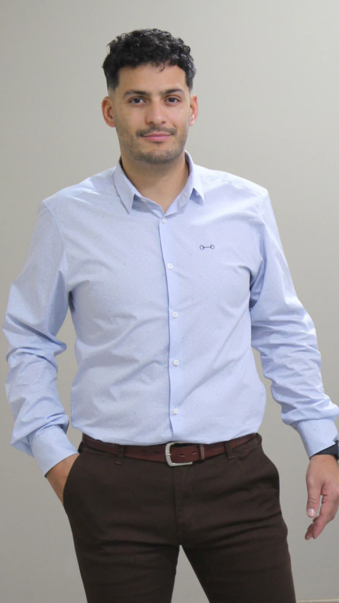 CAMISA SLIM FIT ESTAMPADA 60/1 (CAS002D254)