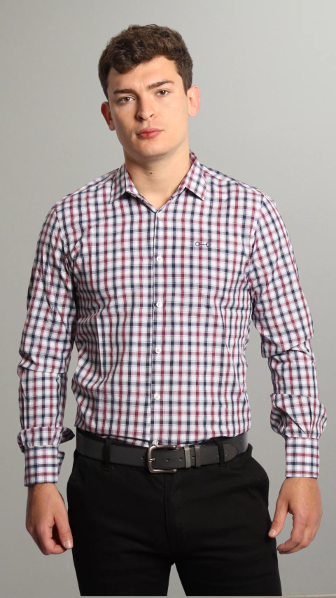 CAMISA SLIM FIT ESCOSES (CAS004A234)