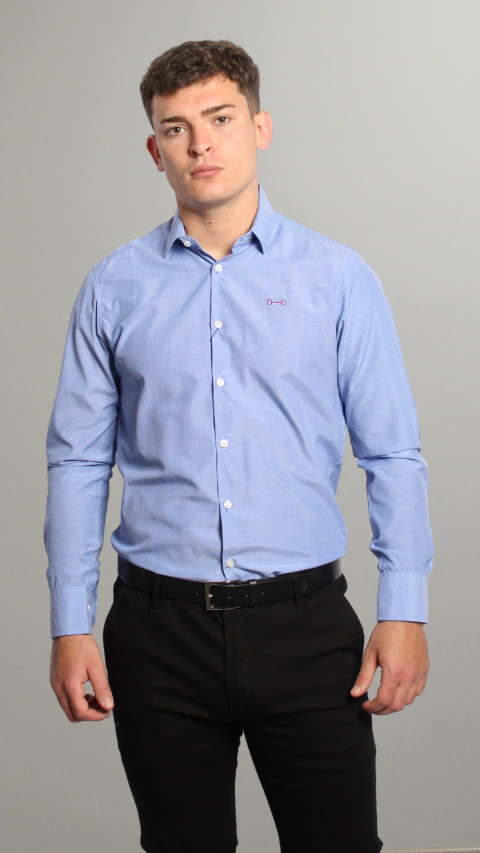 CAMISA SLIM FIT RAYA HORIZONTAL (CAS003AH234)