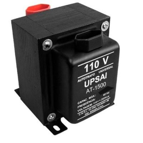 Transformador de Voltagem Modelo AT-1500 1050W UPSAI