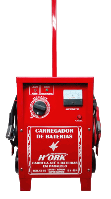 HORK CARREGADOR DE BATERIAS CB50