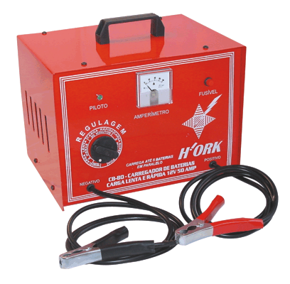 HORK CARREGADOR DE BATERIAS CB80