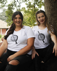 remera de algodon manga corta mujer