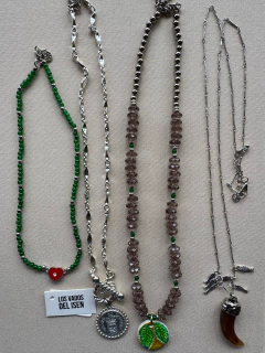 Collar Ranis plateado 4 en 1 - comprar online