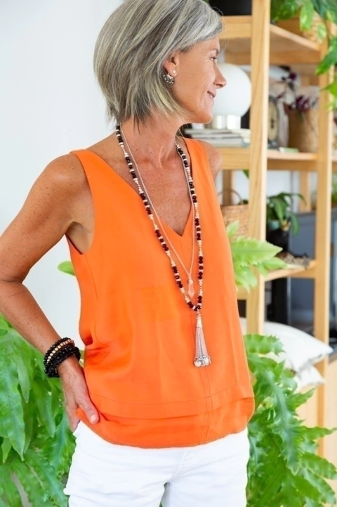 Collar Marbella Cristal negro