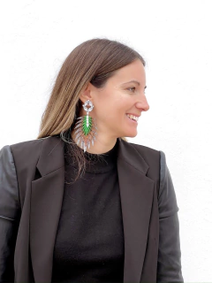 aros Merlo plomo cobre y verde en internet