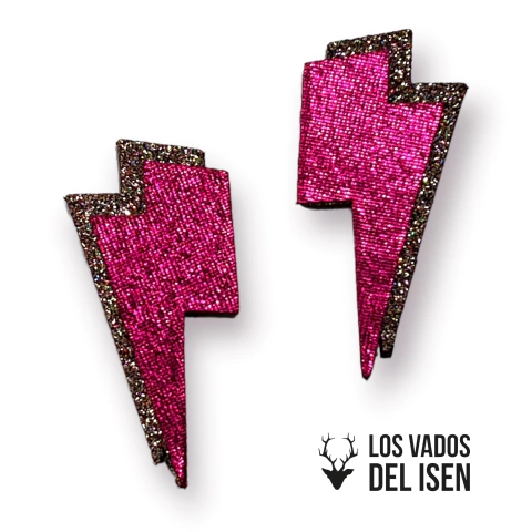 aros Rayo Pupe fucsia