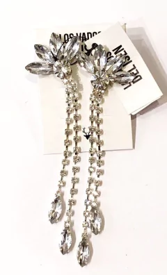 Par de Aros Enriqueta Cristal en internet