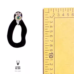 aros Gaby oh ojo negros - comprar online