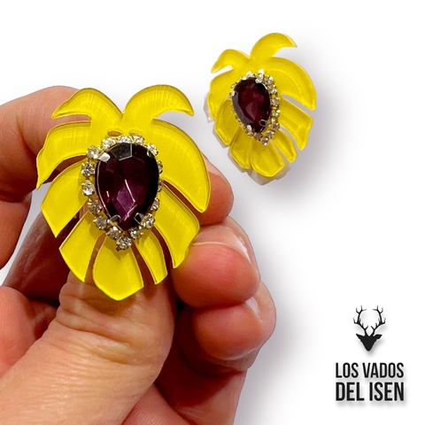 julieta pasante amarillo y violeta - comprar online