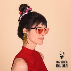 Par de aros Bird oro