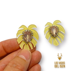 aros Julieta pasante crudo y salmon - comprar online