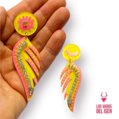 aros Ciel amarillo y fucsia en internet