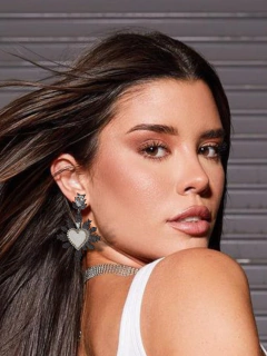 Aros Lupita plomo con blanco en internet