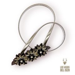 cinto Lelu negro y glitter - comprar online