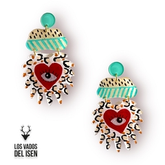 aros Gael Love Print - tienda online