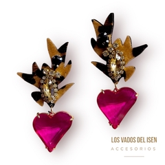 aros Lauren corazon print en internet