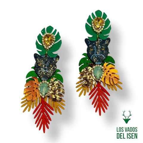 Par de aros Pantera - comprar online