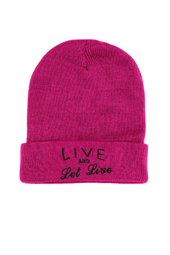 BEANIE - LIVE - FUCSIA
