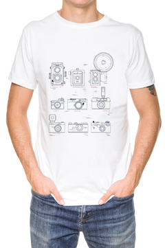REMERA - CÁMARAS - BLANCA