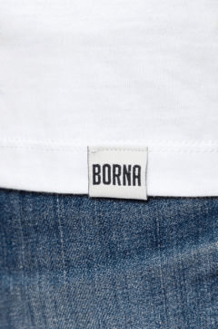 Remera Lisa Borna Blanca