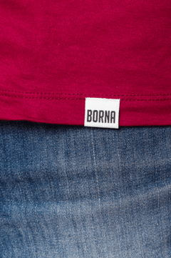 Remera Lisa Borna Bordo