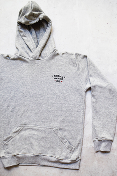BUZO HOODIE - LEGENDS - GRIS MELANGE - tienda online