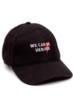 GORRA DAD HAT - HEROES - NEGRA