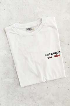 REMERA - GOOD IDEA - BLANCA - comprar online