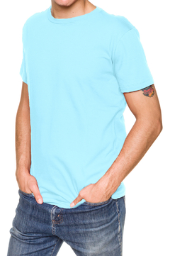 REMERA - LISA - CELESTE