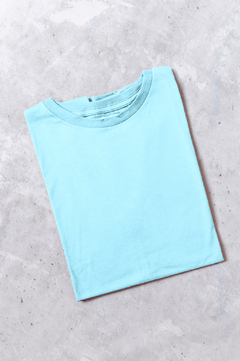 REMERA - LISA - CELESTE - comprar online