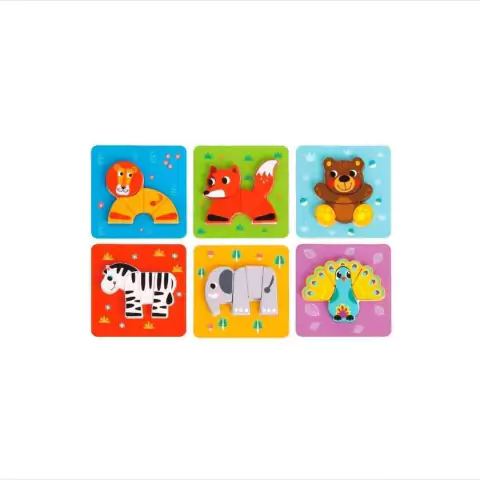 Rompecabezas Animalitos 6 en 1