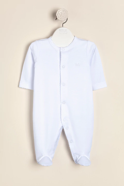 Enterito básico de algodón Pima Premium abierto adelante Articulo: 36509 - comprar online