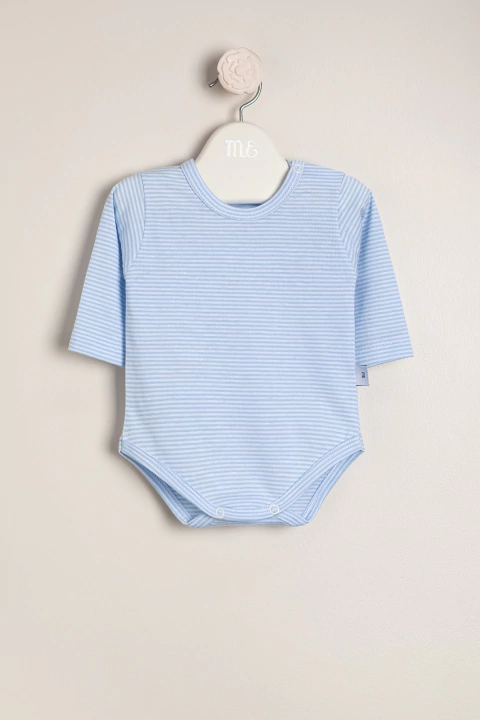 Body mil rayas con broche al hombro Articulo: 42010428