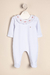 Enterito de plush con cuello de smoke bordado Gianna Articulo: 44021409P