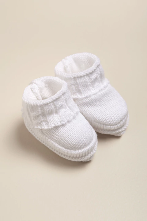 Escarpines de algodón con trenzas Articulo: 45190022B