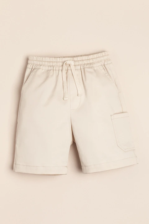 Bermuda de gabardina con bolsillo cargo Gianni Articulo: 47118915