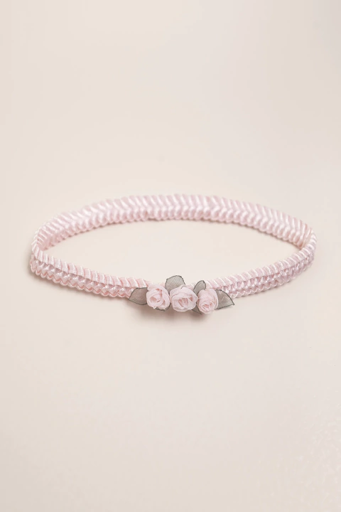 Vincha elastizada con 3 flores Articulo: 9980Q