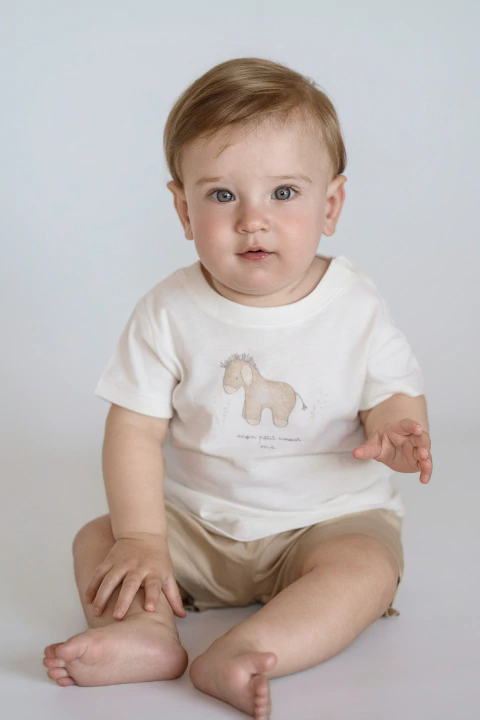 Conjunto de algodón estampado Mon Petit Amour Articulo: 45042536E - comprar online