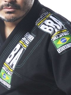 KIMONO SELEÇÃO PRETO - Casca Grossa Wear