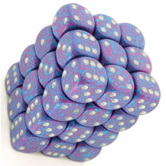 Bloque de 36 D6 Chessex Speckled 12mm - comprar online
