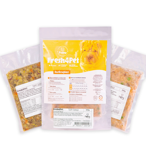 Linha Puppy - Kit 14 dias - Alimentação Natural para Cães Filhotes - comprar online